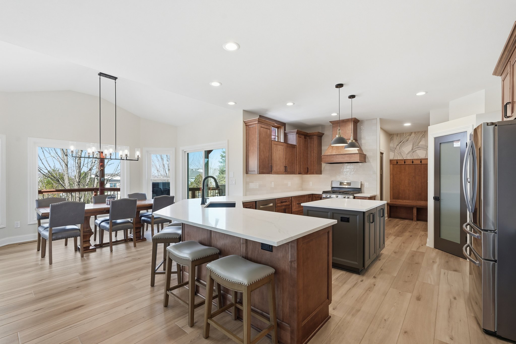 Lifetime Renovations First Floor Remodel with Basement Transformation